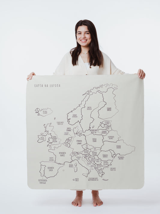 МИДИ Мапа на Европа